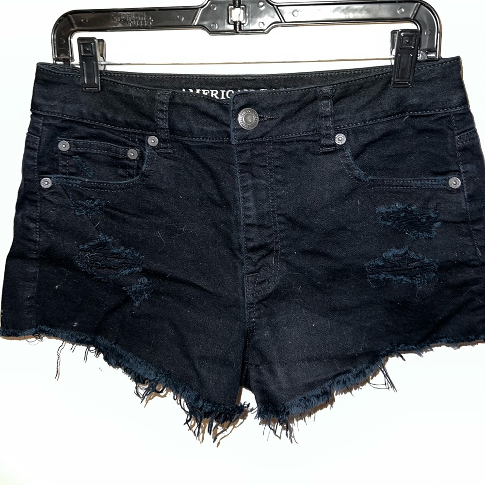 American Eagle Distressed Festival Jean Shorts
